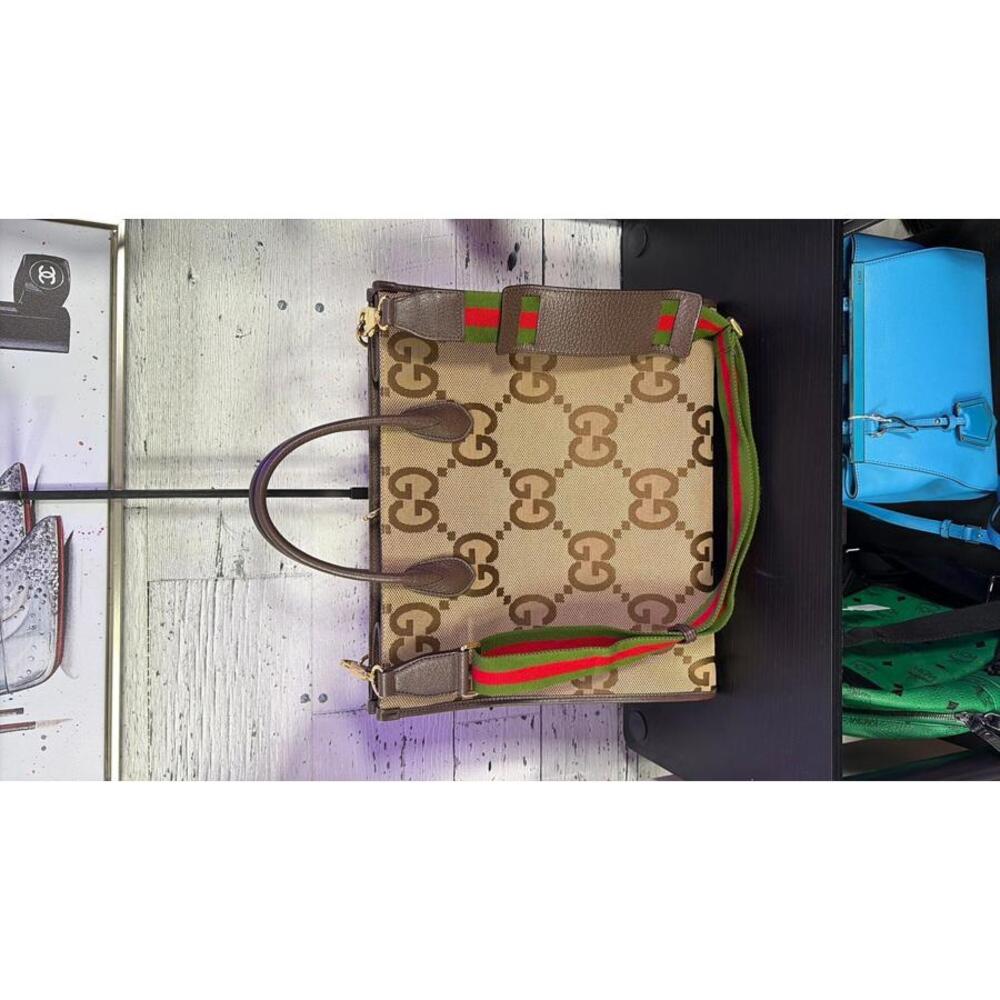 Gucci GG Canvas Tote Bag with Adjustable Strap